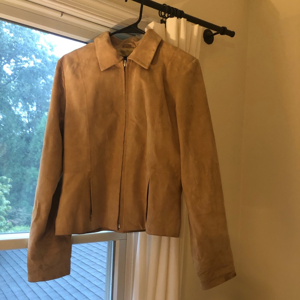 Jacket- suede